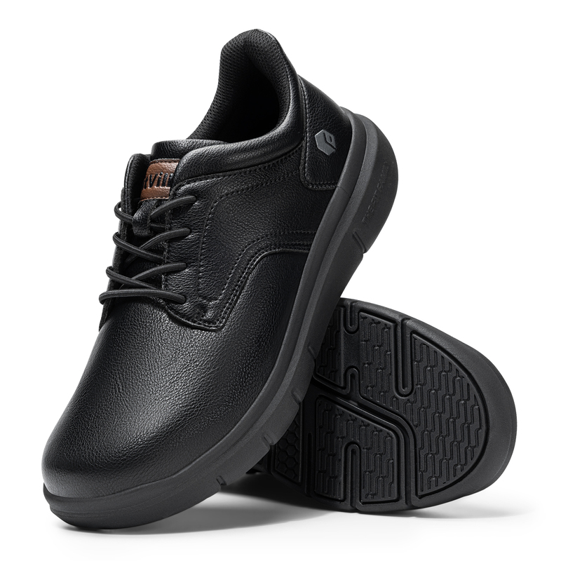 Insole Arch Support - ItVille Men's Wide Width Leather Slip-On
