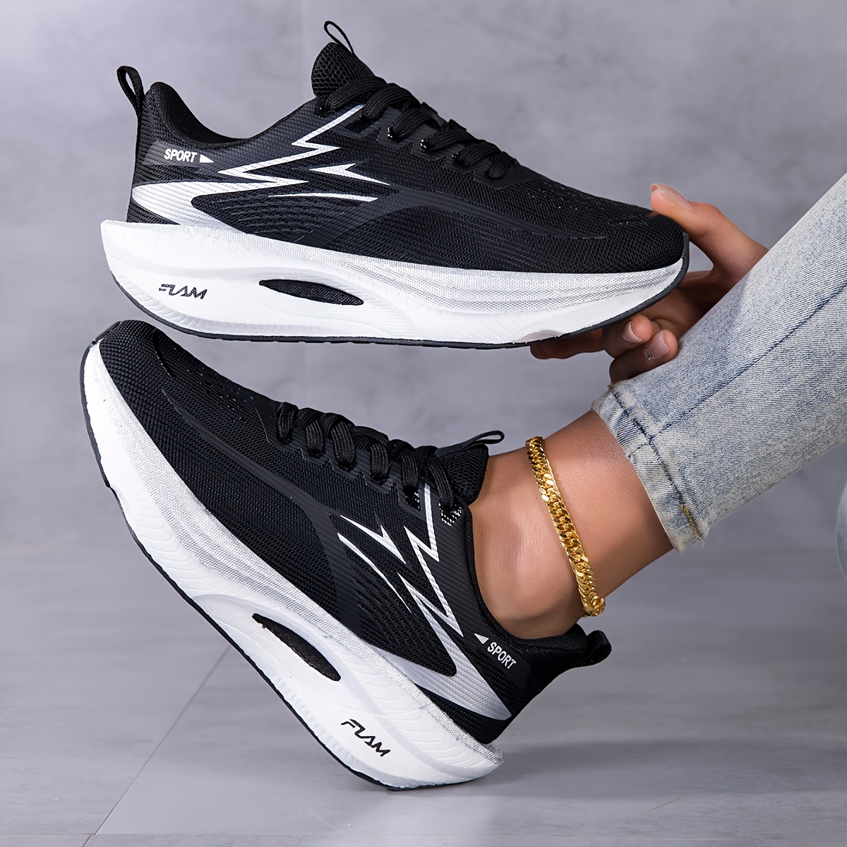 Women Sneakers Shoes Breathabl - Running Gear Ladies 评论和价格