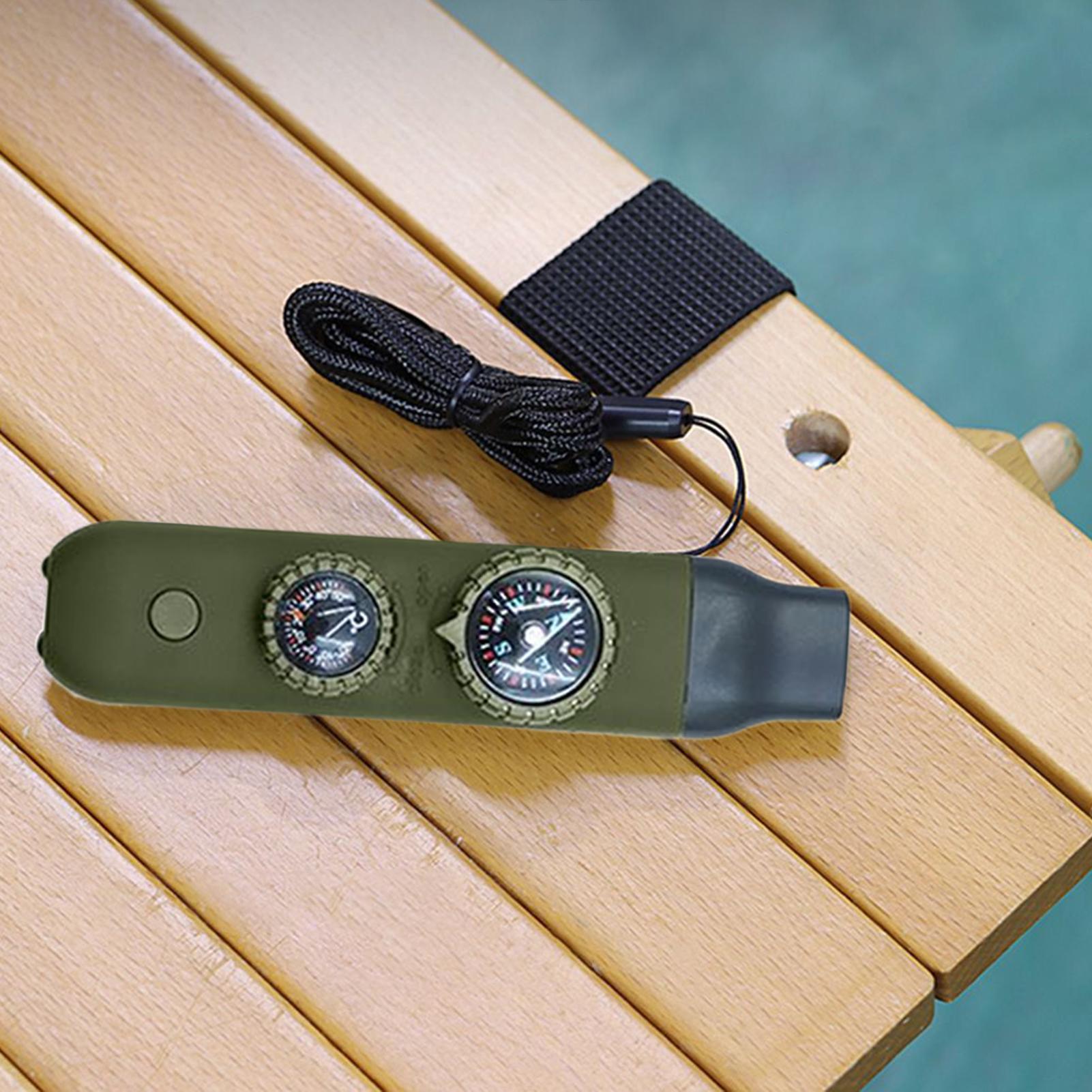Survival Whistle 7-in-1 Outdoo - Running Gear Boat 评论和价格