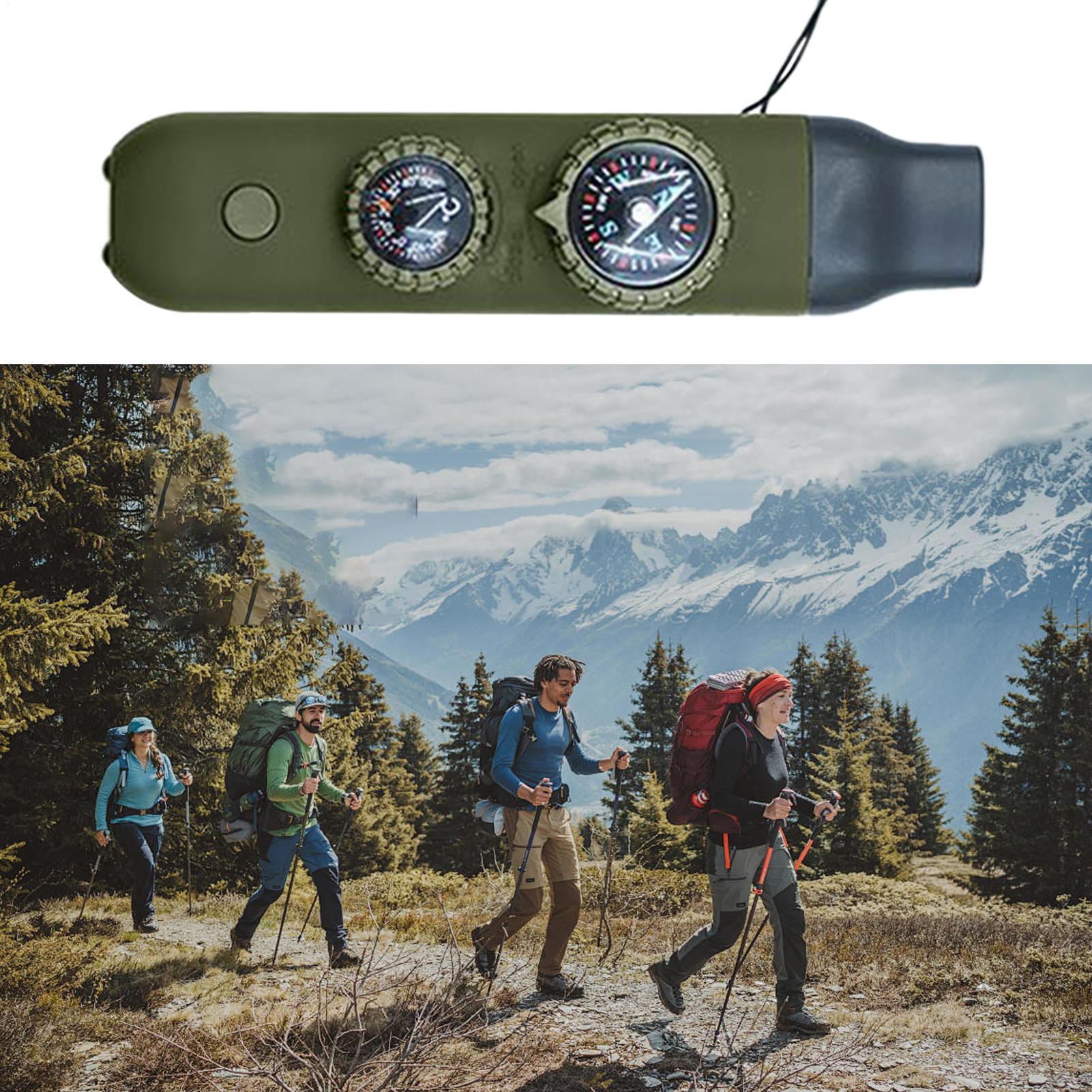 Survival Whistle 7-in-1 Outdoo - Running Gear Boat 评论和价格
