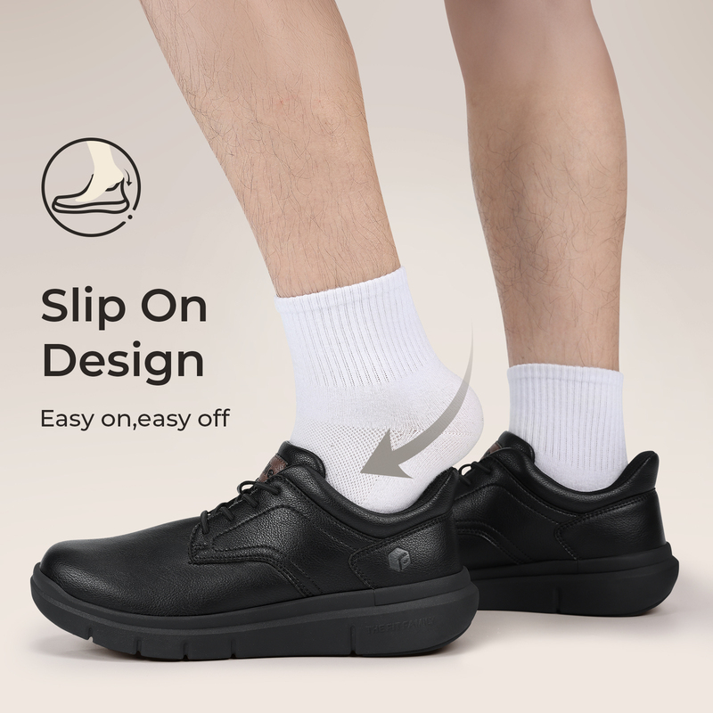 ItVille Men's Wide Width Leath - Insole Arch Support 评论和价格