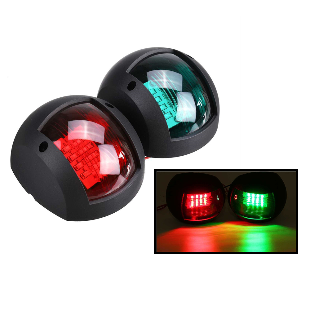 2Pcs Running Lights For Boat L - Running Gear Boat 评论和价格
