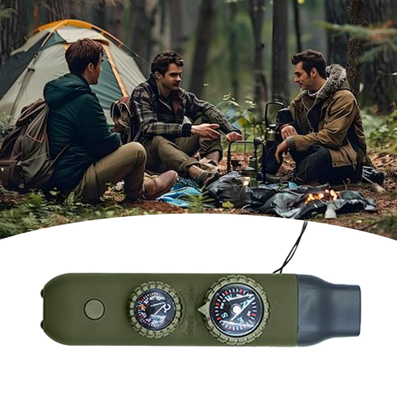 7-in-1 Survival Whistle with L - Running Gear Boat 评论和价格