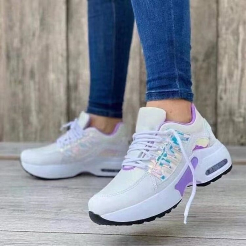 Womens Fashion Sneaker Platfor - Running Gear Ladies 评论和价格