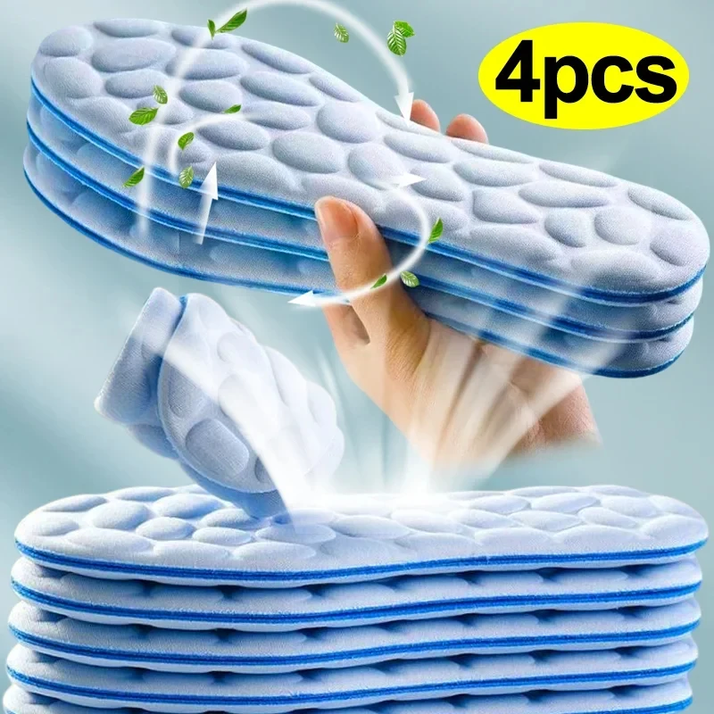 2/4pcs Soft Massage Memory Foa - Running Gear Ladies 评论和价格