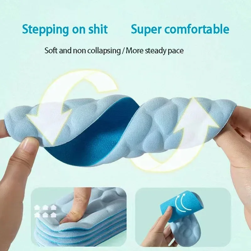 2/4pcs Soft Massage Memory Foa - Running Gear Ladies 评论和价格