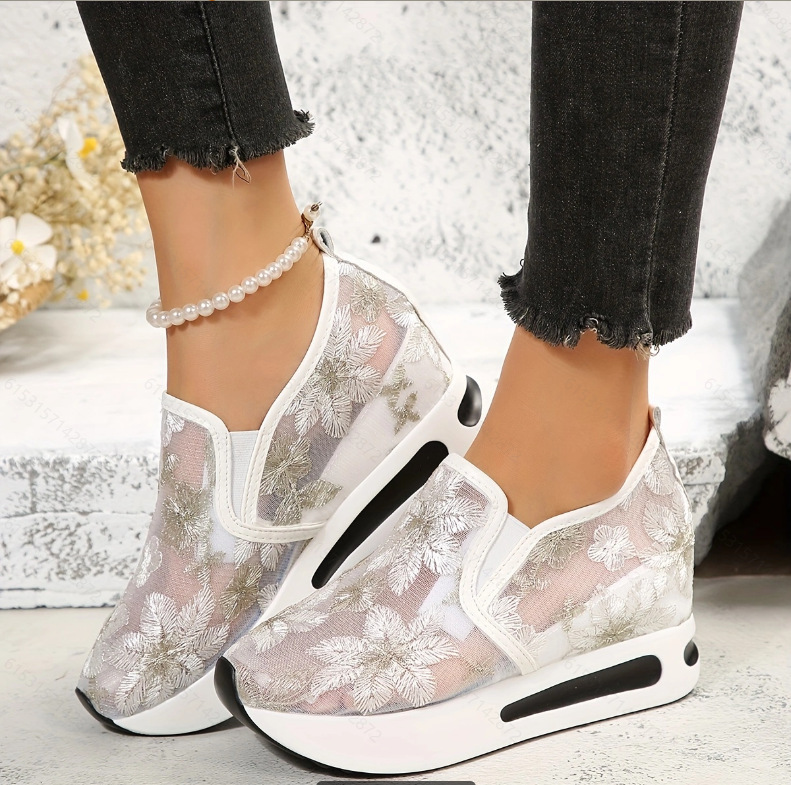 Lace Flats Platform Women Spor - Running Gear Ladies 评论和价格