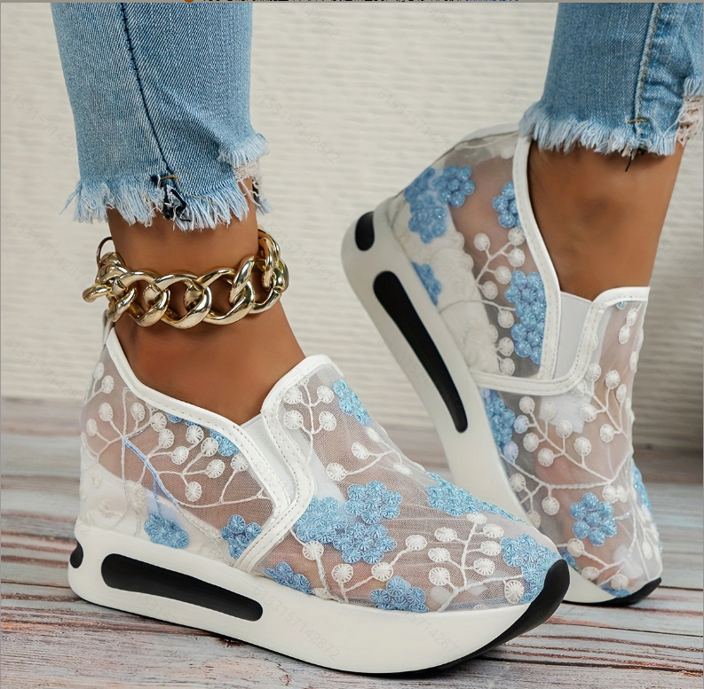 Lace Flats Platform Women Spor - Running Gear Ladies 评论和价格